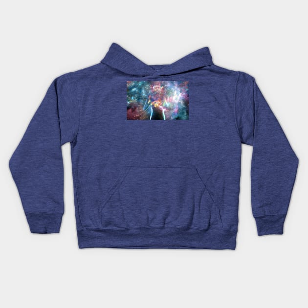 KyrieFatherFlatEarth Kids Hoodie by LennyBiased